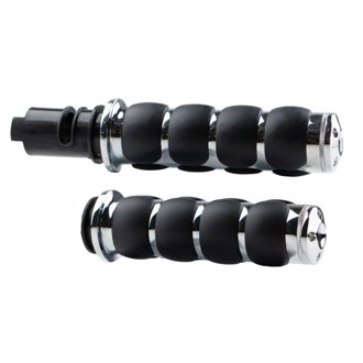 ISO Grips 24 and Up Touring 25 and Up Softails Throttle-By-Wire Chrome