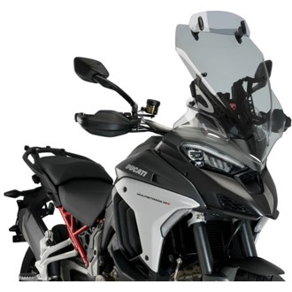 Multi-Adjustable Visor Fixed With Screws Smoke