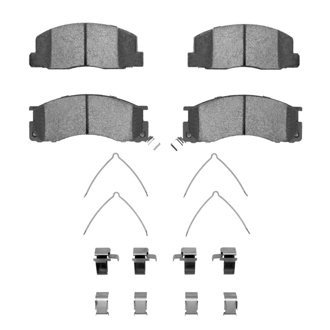 R1 Ceramic Pads and Hardware Kit