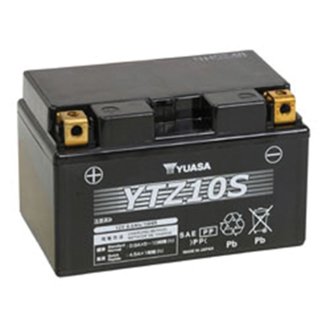 YTZ10S FACTORY ACTIVATED MAINTENANCE FREE 12 VOLT BATT