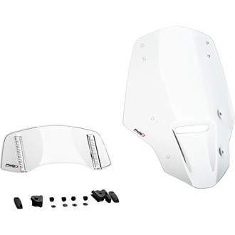 Touring Windshield With Visor Smoke