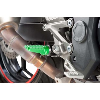 Racing Footpegs Green
