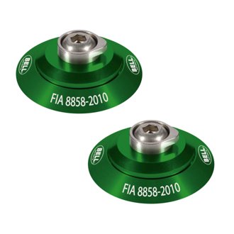 HANS Clip Set Green FIA8858-2010