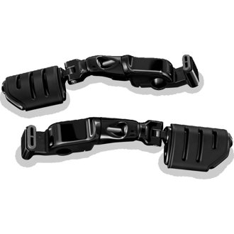 Ergo Ii Trident Dually Iso Pegs With Long Arms Gloss Black