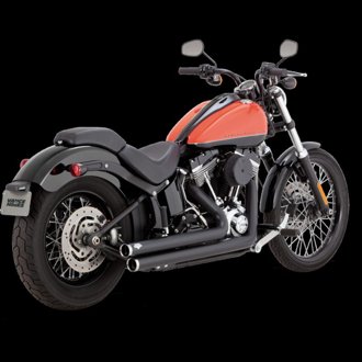 18-22 Harley-Davidson Softail/ Big Shots Staggered PCX Full System Exhaust - Black