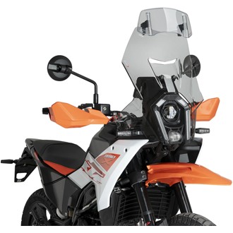 Multi-adjustable Visor 2.0 Clip-on Smoke
