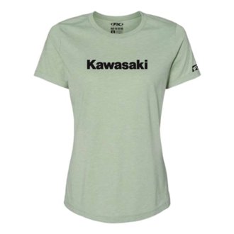 Kawasaki Womens T- Shirt / Hthr Lt Green Xl