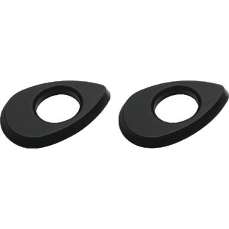 Front Turn Signal Mounts Black