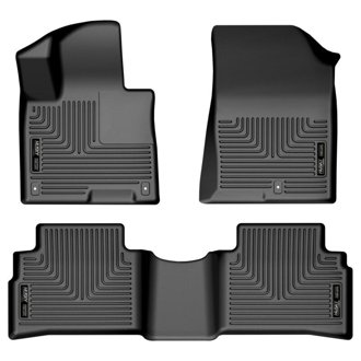 2023 Kia Sportage WeatherBeater Front & 2nd Seat Floor Liners - Black