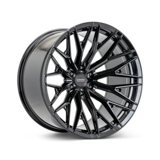 HFX-6 - 22x12 - 8x180 - ET-44 - Ultra Deep Face - 124.3 - Gloss Black Wheel