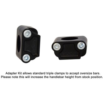 Vortex Racing Oversize Handle Bar Adapter- Black