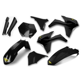 11-12 KTM 125-450 SX/XC/SX-F/XC-F Powerflow Body Kit - Black