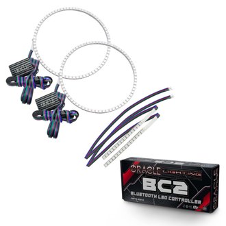 Colorshift(Tm) Headlight Halo Kit W/Drl Bar - Base Headlights
