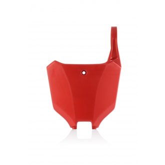 21+ Honda CRF250R/250RX/ CRF450R/RX/ CRF450R-S Front Number Plate - Red