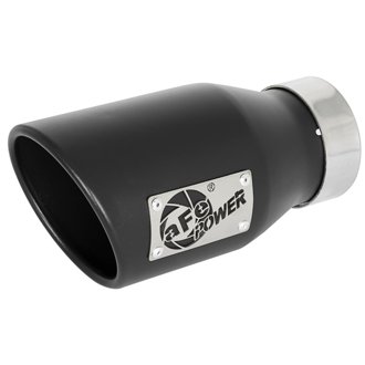 MACH Force-Xp 409 Stainless Steel Clamp-on Exhaust Tip Black