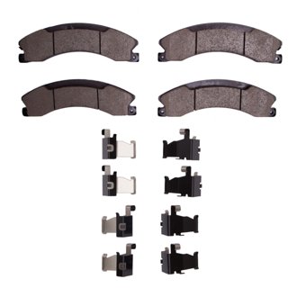 Performance Off-Road/Tow Brake Pads And Hardware Kit