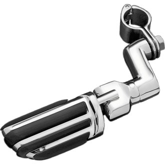 Pilot Pegs With Offset Mounts 1-1/4inch Clamps Chrome