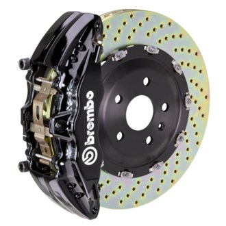 14-18 1500 Sierra (w/ Alum Knuckles) Fr GT BBK 6Pis Cast 2pc 380x34 2pc Rtr Drill-Black