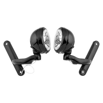 Letric Lighting 4.5in Passing Lamps Black/Chrome