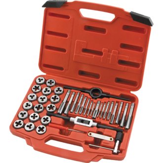 40-pc Tap and Die Wrench Set - Metric