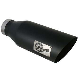 MACH Force-Xp 409 Stainless Steel Clamp-on Exhaust Tip Black