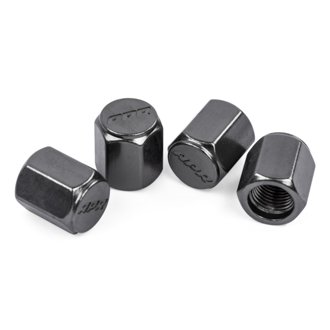 Valve Stem Caps - Gunmetal (Set of 4