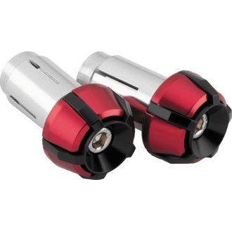 Anti-Vibration Bar Ends - Black/Red