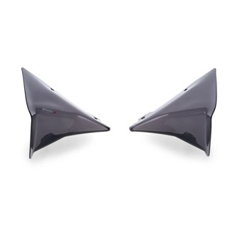 Extended Front Deflectors Dark Smoke