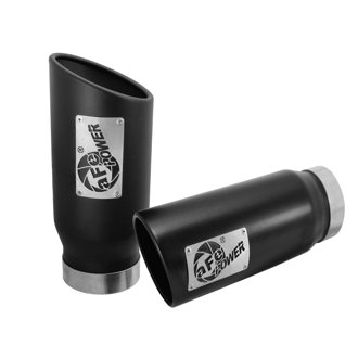 MACH Force-Xp 409 Stainless Steel Clamp-on Exhaust Tip Black