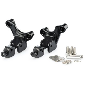 Adaptor Rider Footpeg Black