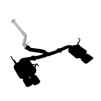 22+ Subaru WRX (VB) Sports Touring Spec - 4in. SS Quad Tips (Non-Resonated