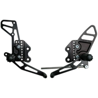 Vortex Racing Rearsets Replacement Rear Set- Black