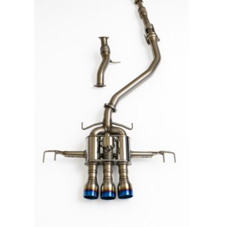 24+ Acura Integra Type-S DE5 R400 Cat-Back Exhaust system - Single Layer Ti Tip