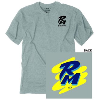 Suzuki Retro Rm T-Shirt / Hthr Gray M
