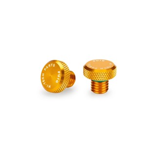 Mirror Hole Screw Plug Gold