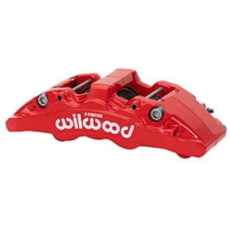 Wilwood Caliper AeroDM R/H Red w/ Logo 6.52in Piston 1.30in Disc