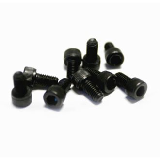 1/4x20 End Tip Allen Screws (4 pk) - Socket Head (Black