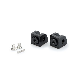 Adaptor Adjustable Rider Footpeg Black