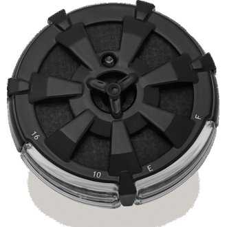 Alley Cat Fuel & Battery Gauge Gloss Black