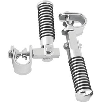Bikers Choice Clamp On O Ring Peg Kit For 1 To 1 1/8 Inch Tube Universal Custom