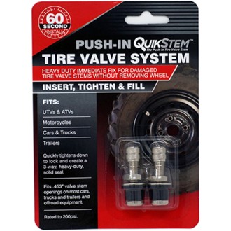 Tire Valve Stems 1.5 in. Long .453 od. - Pair