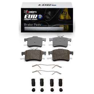 R1 Euro Ceramic Pads and Hardware Kit