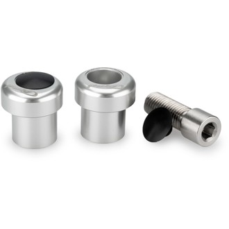 Set mirror cover caps Silver