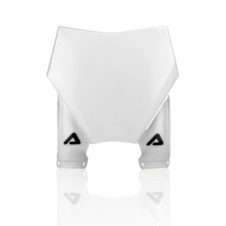 23+ KTM SX125-300/SX-F250-450/XC125-300/XC-F250-450 Front Number Plate-Raptor 2 - White