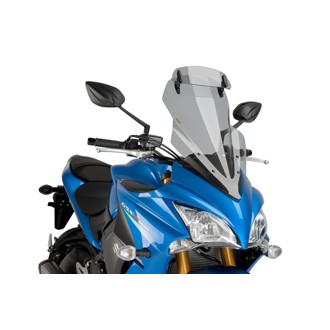 Touring Windshield With Visor Smoke