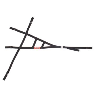 Black Triangle Roll Cage Net