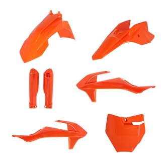 21-23 GasGas MC50/ MC-E5/ 16-23 KTM SX50/SX-E5/ SX-E3 Full Plastic Kit - 16 Orange