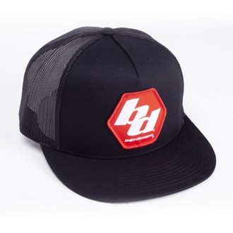 Snapback Trucker Hat (Black
