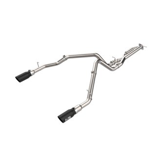 Vulcan Series 3 IN 304 Stainless Steel Cat-Back Exhaust System w/Black Tips