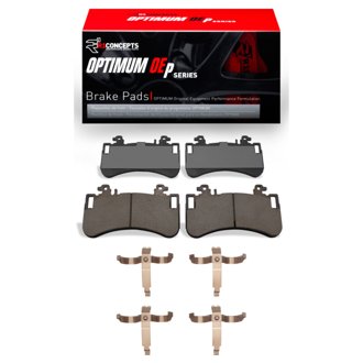 R1 2022-2025 Mercedes-Benz EQE 350 Front R1 Optimum OE Pads & Hardware Kit